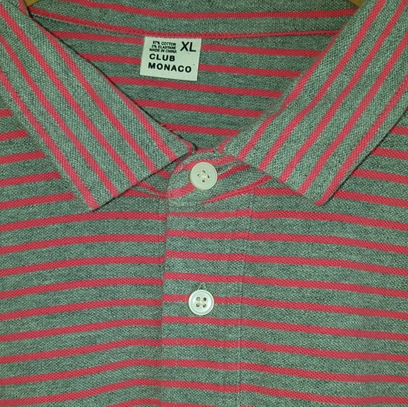 Club Monaco- Polo Tee - Picture 3 of 5